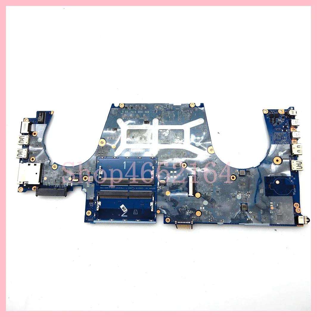 DA0XW2MBAG0 con i7-8750H/i7-8850H CPU P1000-V4G GPU placa base para ordenador portátil HP Zbook 15 G5 placa base 100% probado OK - imagen 2