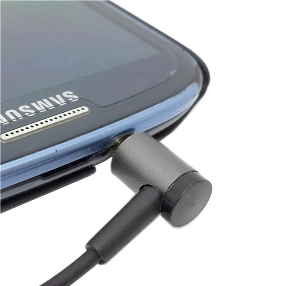 1 unidad 1M 3,5mm 3 polos estéreo 90 ° Enchufe de audio rectangular hembra a 3,5 mm macho de 3 polos Enchufe adaptador de conector en forma de L - imagen 5