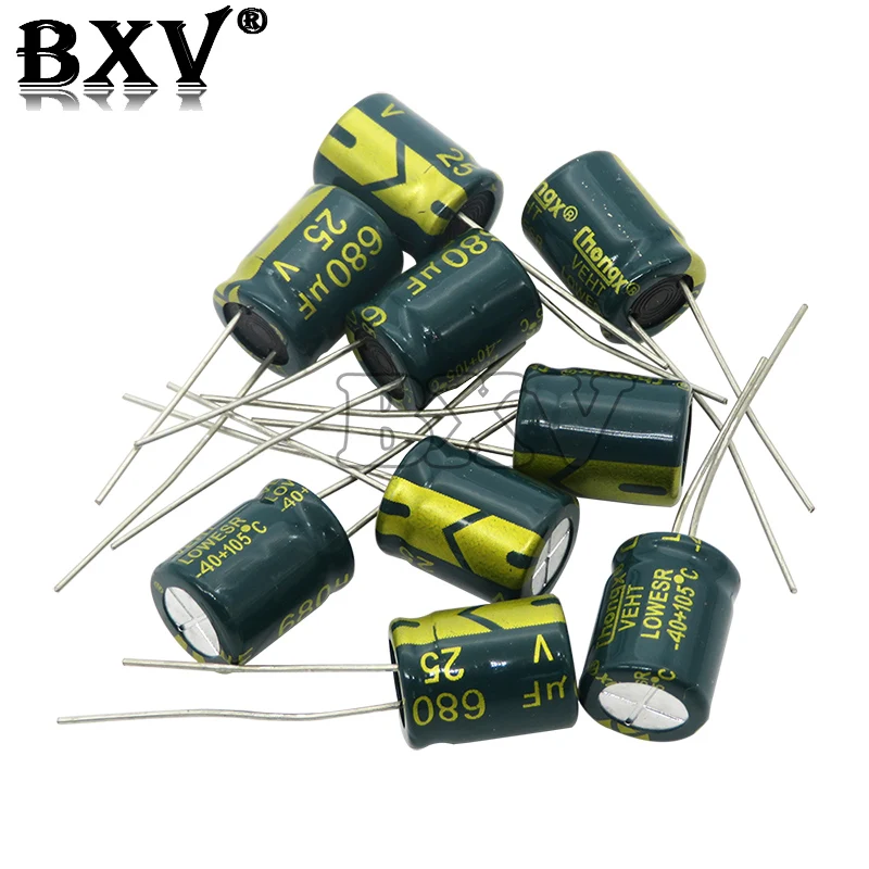 10V 16V 25V 35V 50V 400V nuevo condensador de aluminio de baja frecuencia ESR 100UF 220UF 330UF 470UF 680UF 1000UF 1500UF 2200UF 3300UF - imagen 2