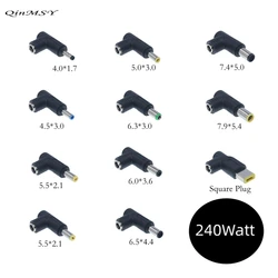 Conector DC 5.5x2.5 mm hembra - cargador portátil universal 180-240W