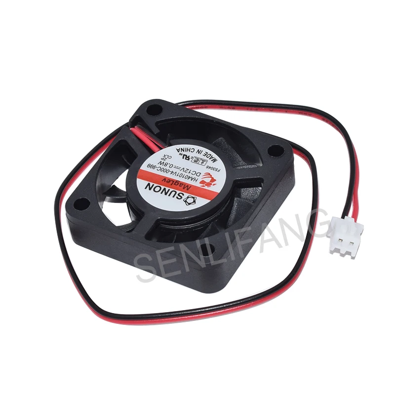 Enfriador para Sunon HA40101V4-000C-999, ventilador de refrigeración de 2 cables, DC12V, 0,8 W, nuevo - imagen 2