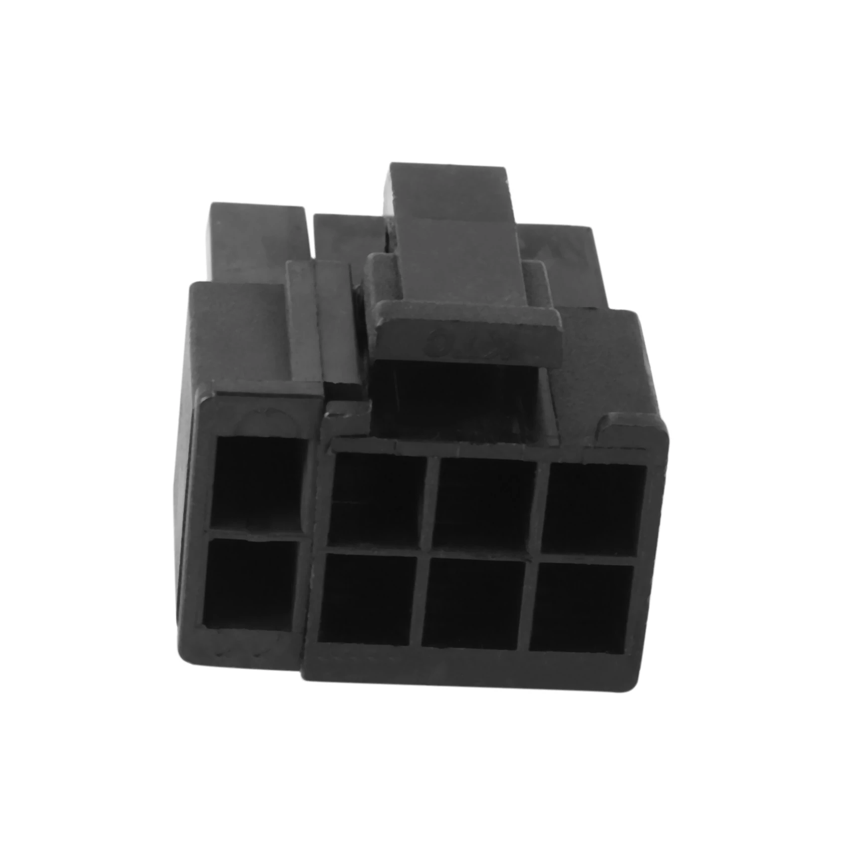 Conector de alimentación macho, carcasa de plástico para PC, ordenador, tarjeta gráfica ATX, GPU, color negro, 30 piezas, 4,2mm, 6 + 2 pines, 8P - imagen 4