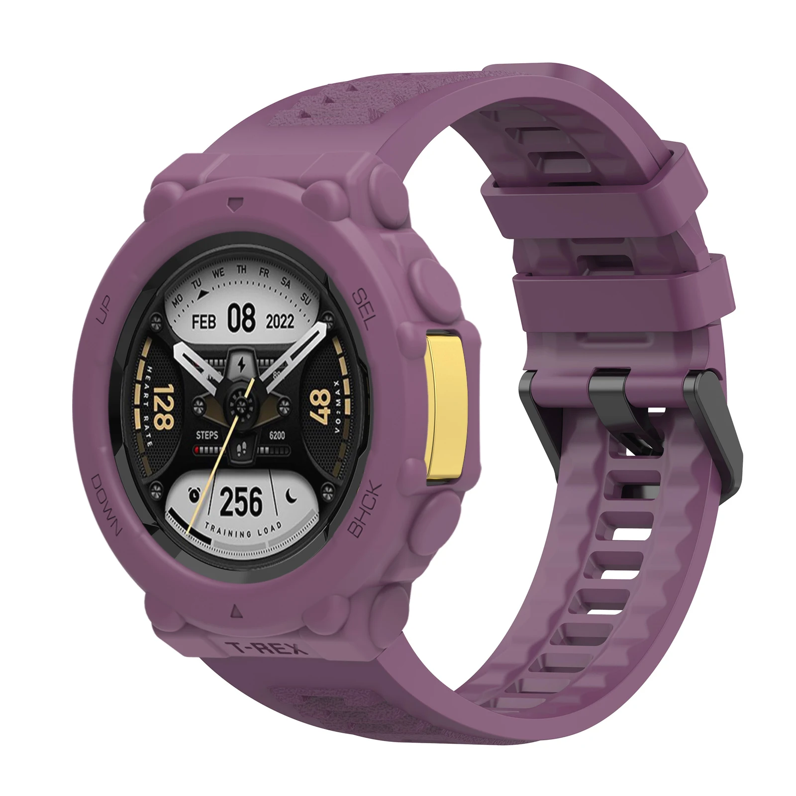 Correa de silicona para reloj inteligente Huami Amazfit T-Rex 2 + carcasa protectora - imagen 5