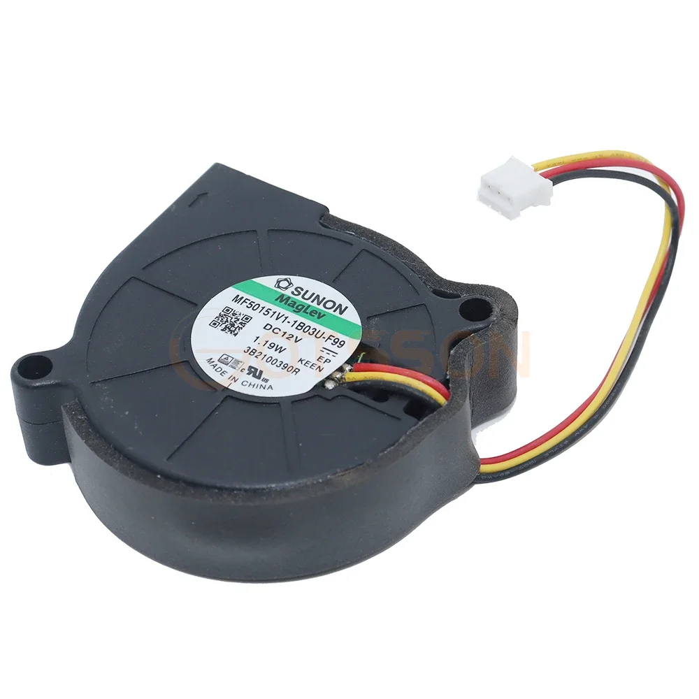 Para sunon MF50151V1-1B03U-F99 5015 máquina de soplado DC12V 1,19 W 3 cables 5 cm ventilador 5000 RPM - imagen 5