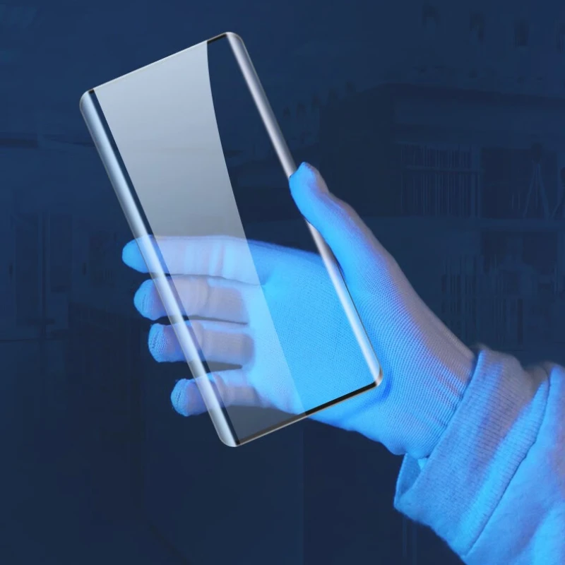 Vidrio Templado 9H para VIVO IQOO 12 11 Pro, Protector de pantalla curvo 3D para Vivo iqoo12Pro iqoo11Pro, vidrio transparente Anti luz azul - imagen 5