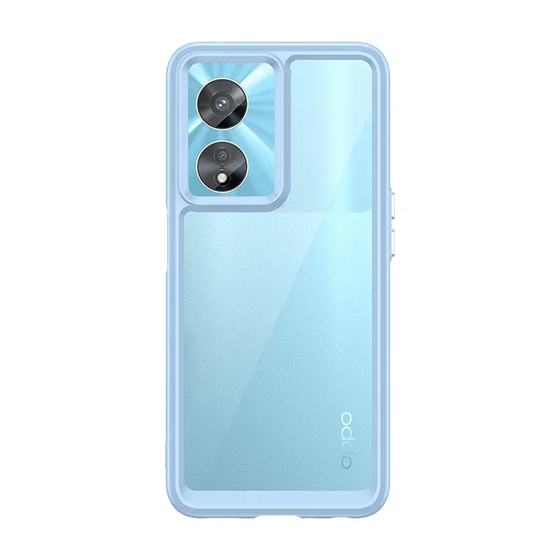 Funda protectora colorida para OPPO A97 5G/57/77/57S/56S/57E/77S/K10 5G/V23/Narzo 50 5G/Q5i/Nord N20 SE/N300 cubierta trasera a prueba de golpes - imagen 5