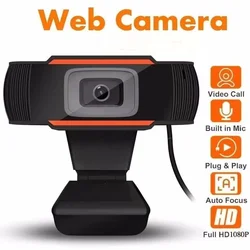 Cámara Web USB HD para Ordenador – Videollamadas y Clases Virtuales