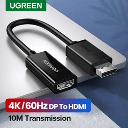 Ugreen Adaptador DisplayPort a HDMI 4K/1080p para PC y proyector