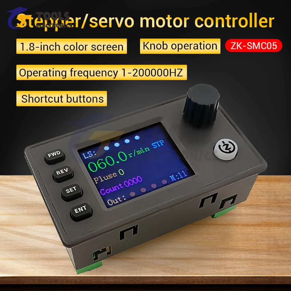 Controlador de pulso de servomotor paso a paso SMC05 con control de velocidad hacia adelante/atrás y comunicación por aplicación de computadora host - imagen 5