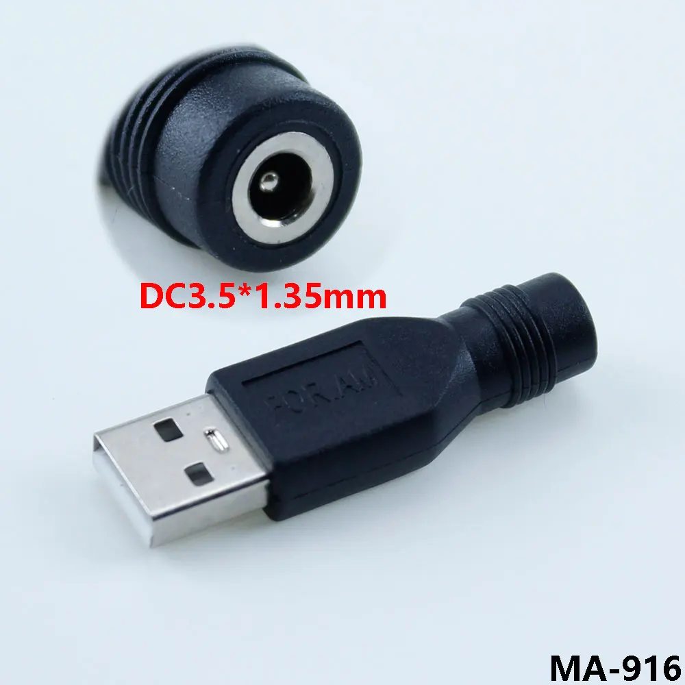 Adaptador USB a DC hembra, 1 piezas, 4,0x1,7/3,5x1,35mm, macho a hembra 4017/35135 - imagen 2