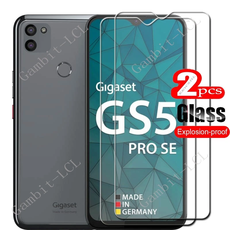 Cubierta protectora de vidrio templado para Gigaset GS5 Pro SE, película protectora de pantalla de 6,3 pulgadas, 2 piezas