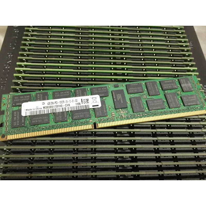 1 Uds M393B5170FH0-CH9 4G 2RX4 1333 REG PC3-10600R DDR3 memoria de servidor - imagen 3