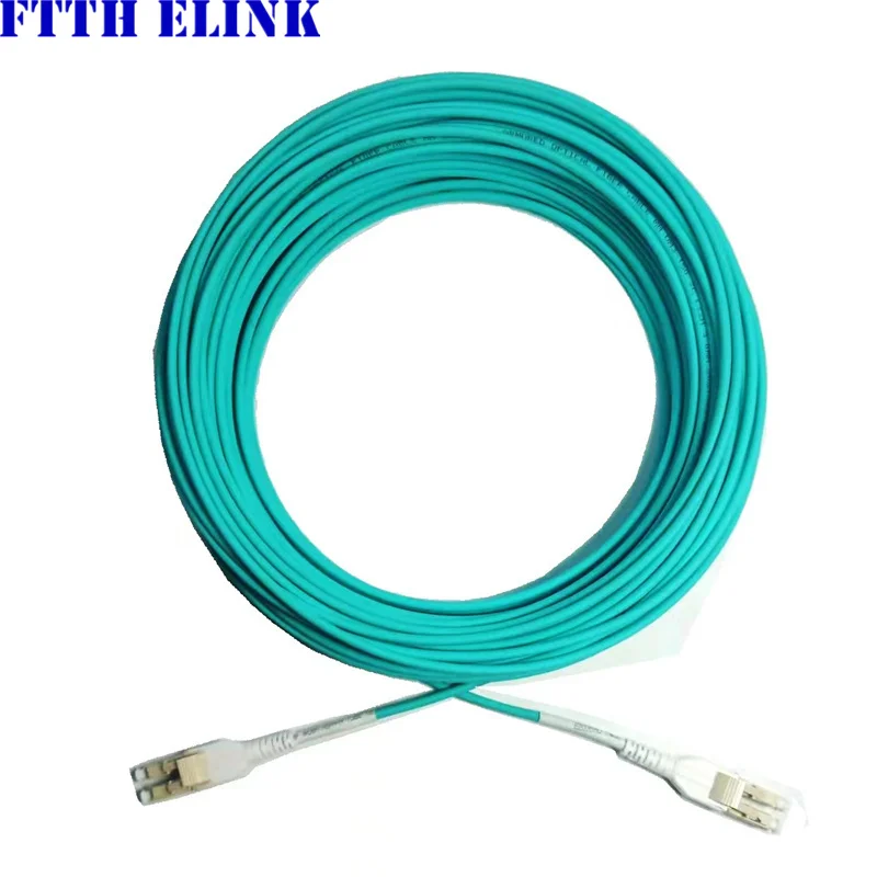 Cable de conexión de fibra LC-LC Uniboot 2 núcleos blindado 150M200M250M300M OM1OM2OM3OM4 puente óptico de 2 fibras 2C multimodo para exteriores MM FTTH - imagen 3