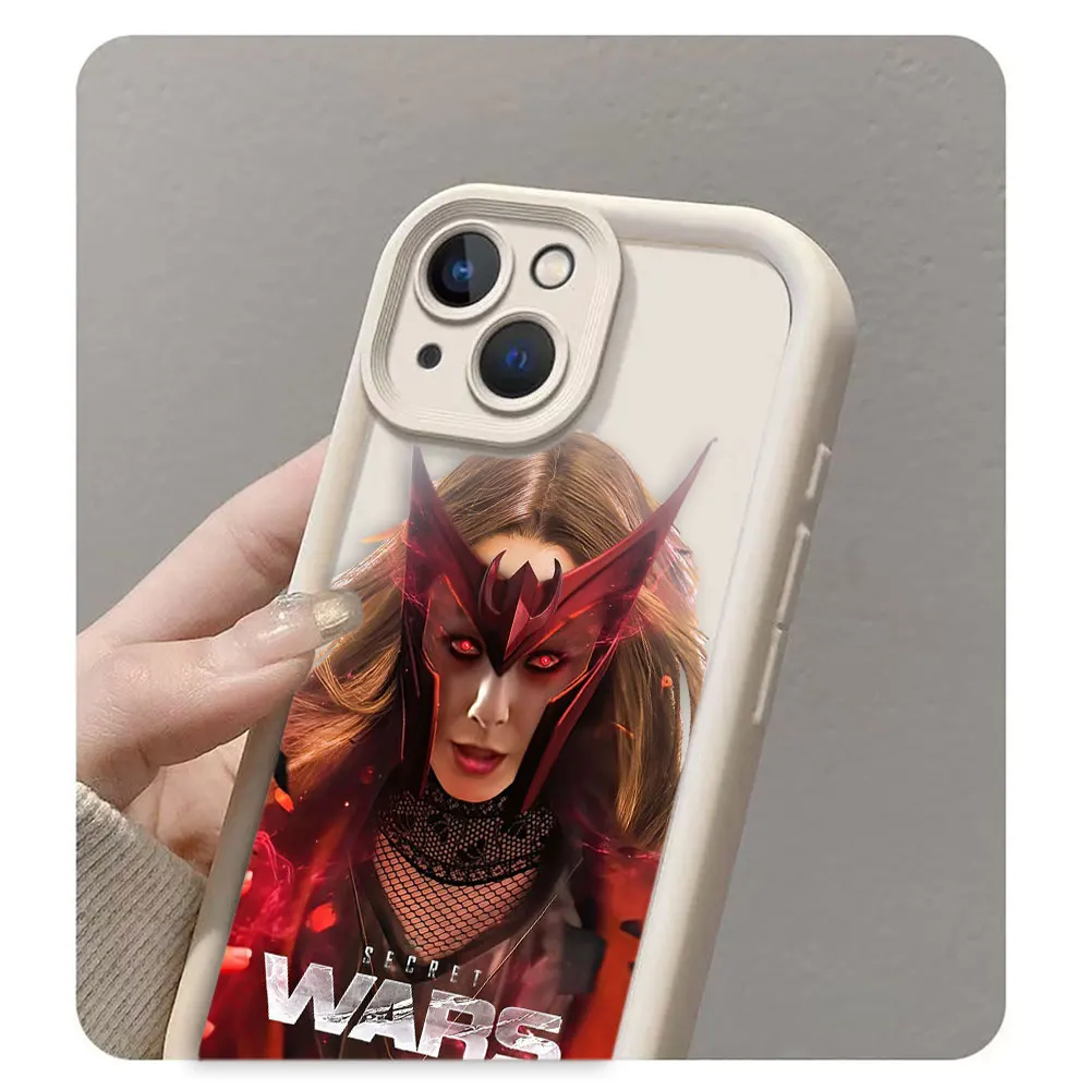 Funda de teléfono Marvel Scarlet Witch Wanda para VIVO V23 V23E V25 V27 V27E V29 V30 V30E V40 X60 X70 X80 X90 X100 S12 Funda - imagen 4