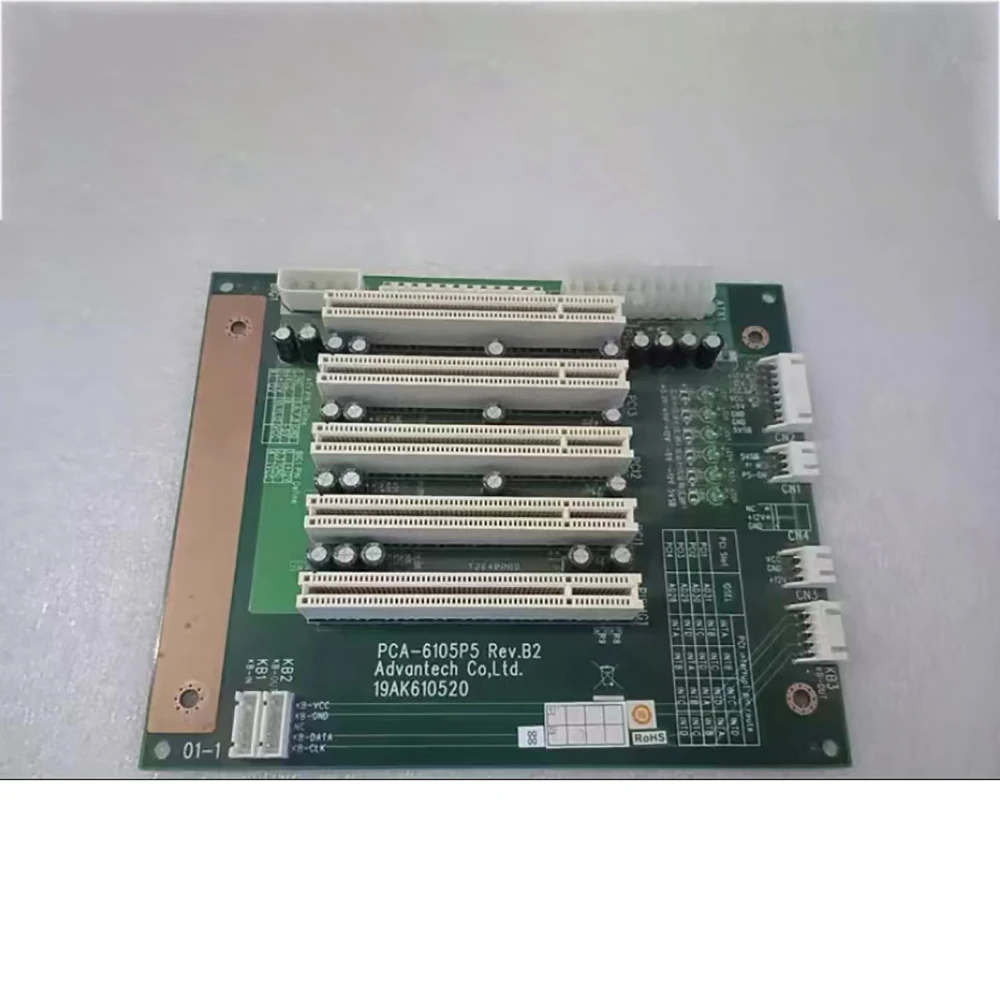 CA-6105P5 REV.B2 B1 Bus PCI industrial 5*PCI Backplane