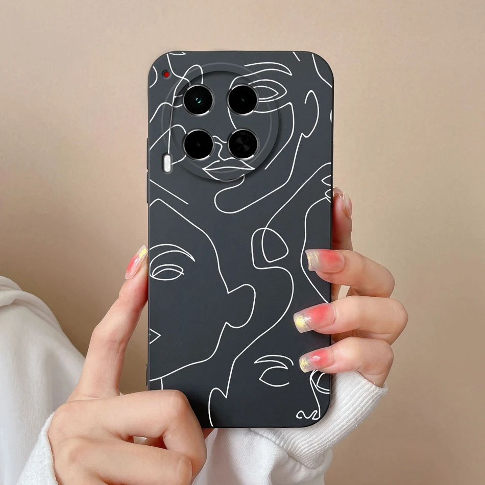 Funda para Tecno Camon 30 Pro Premier, diseño de moda, funda trasera de teléfono de silicona líquida suave para Camon30 30Pro 30Premier Coque Capa - imagen 5