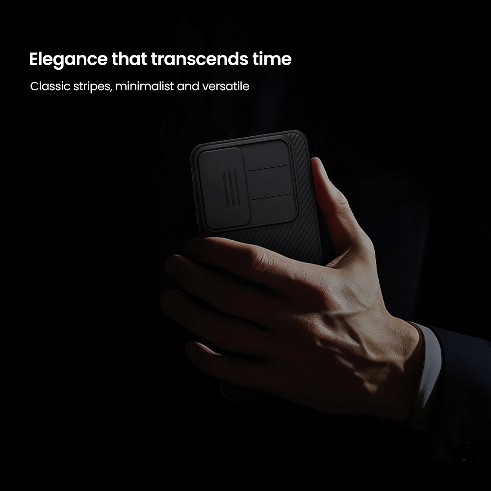 Nillkin para Samsung Galaxy A56 5G funda para cámara Slide CamShield Pro fundas para lentes dura completa 360 protección contraportada - imagen 5