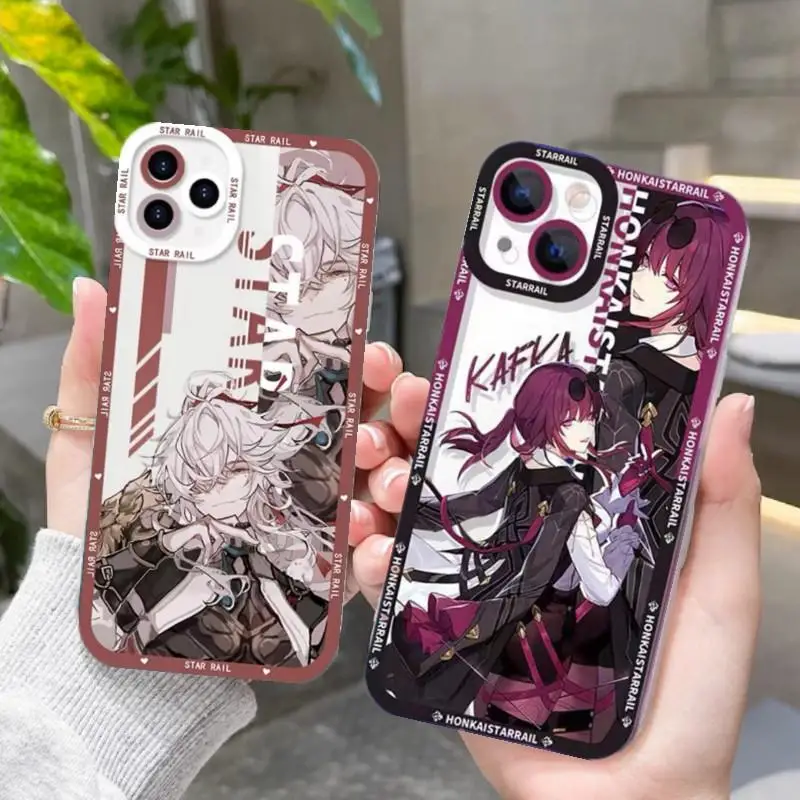 Honkai Star Rail Kafka Herta funda para Realme, C53, C55, C33, C30, C35, C51, C21Y, C25Y, C20, C11, 2021, C15, C12, C21, 9, 10 Pro Plus, 8, 5G - imagen 3