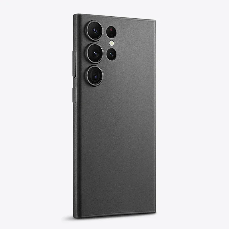 Funda exterior transparente ultrafina a prueba de golpes de 0,3mm para Samsung Galaxy S25 Ultra S24 Plus, funda rígida de PP mate esmerilado transparente sólido - imagen 3