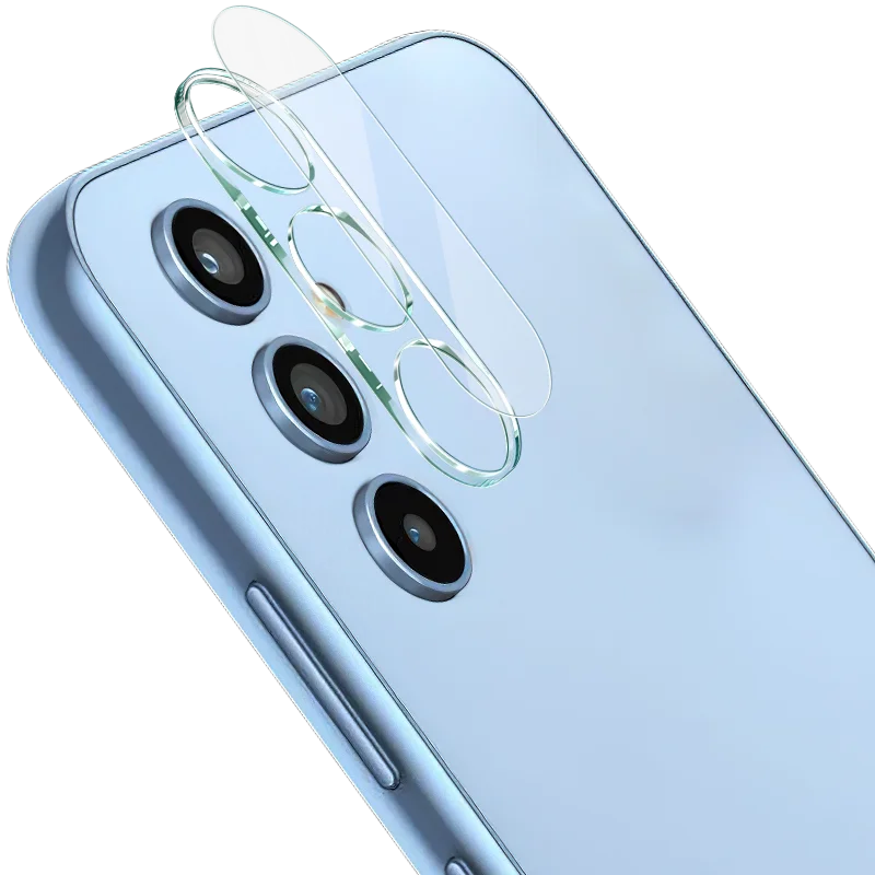 Protector de lente de cámara 3D para Samsung Galaxy A55 A35 5G Protector de pantalla de cubierta de lente de vidrio templado de cubierta completa - imagen 2