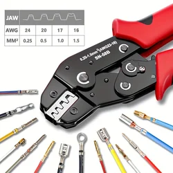 Crimpadora Terminales Barril Abierto Molex Deutsch Delphi AMP Dupont