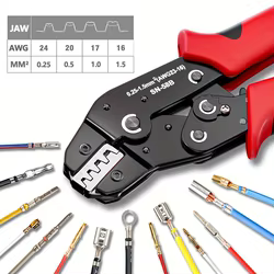 Crimpadora Terminales Barril Abierto Molex Deutsch Delphi AMP Dupont
