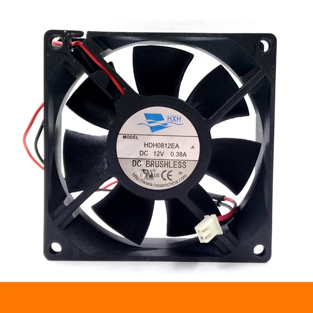 Ventilador de alta velocidad de 80 mm para HDH0812EA -A 12 V 0.38 A 8025 Gran volumen de flujo de aire 8 CM - imagen 2