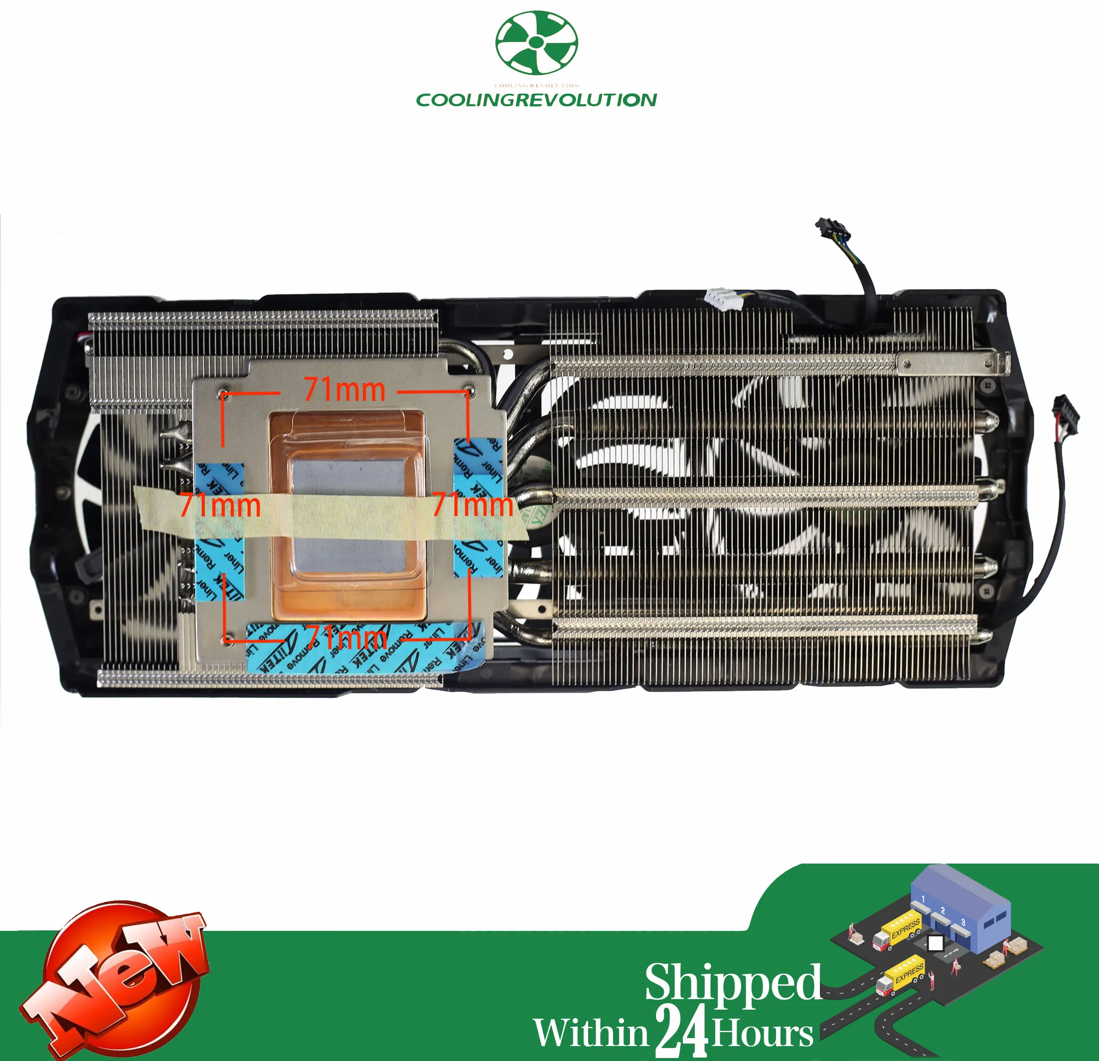 Ventilador disipador de calor para tarjeta gráfica ZOTAC GeForce RTX 2070 RTX 2070 Ti RTX 2080 Ti, nuevo - imagen 4