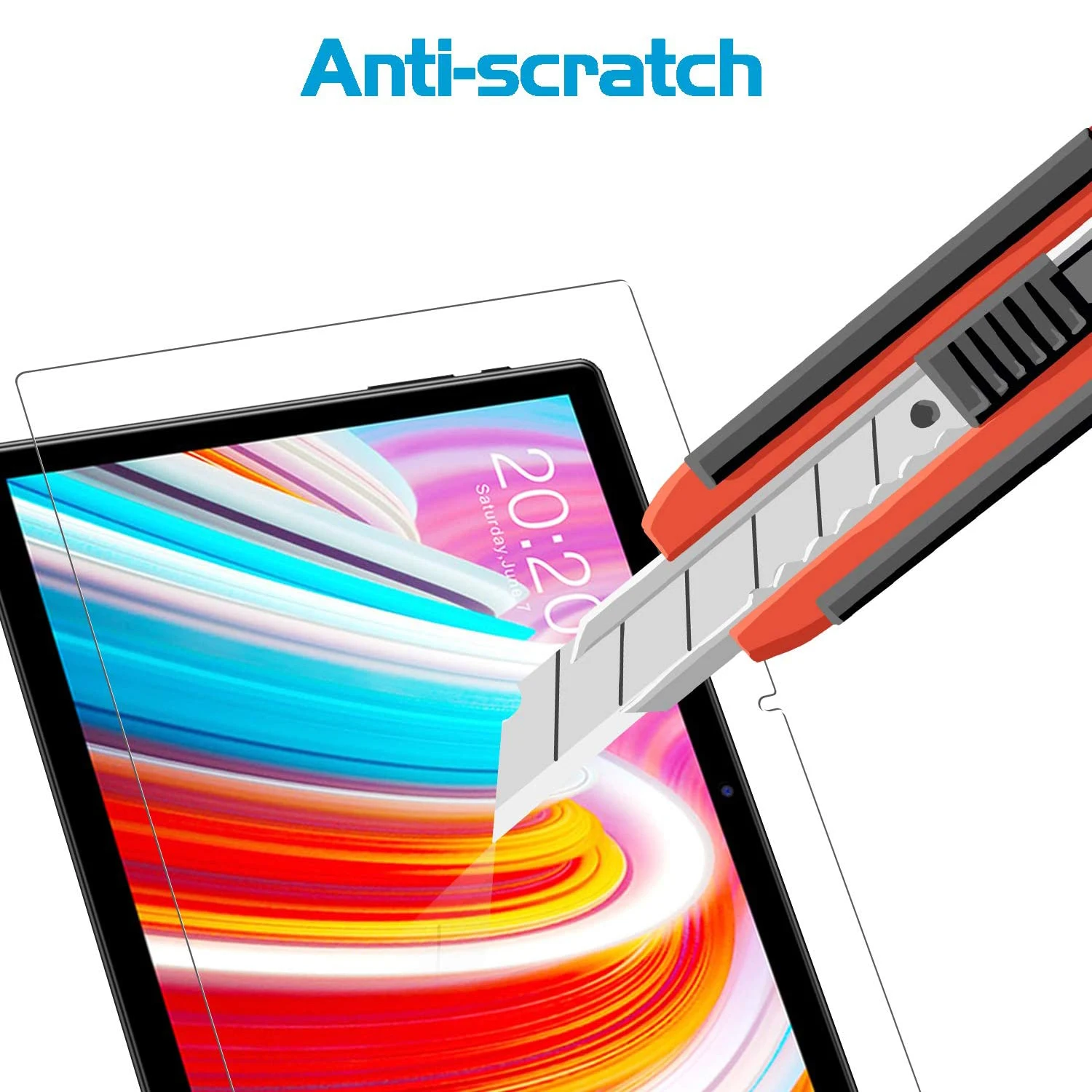 2 uds Protector de pantalla de vidrio templado para Teclast T50 T40S Pro T8 M40 Air M40SE M40 Plus P20HD P20S P25T P30HD P30S P40HD P80 T X - imagen 5