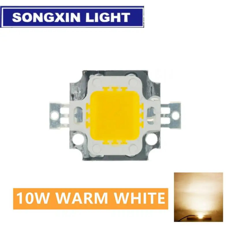 1 Uds 10W 20W 30W 50W 100W CHIP LED blanco/blanco cálido cuentas de lámpara de alta potencia integradas 24*44mil 32V-34V 3200K-6500K 600-3000MA - imagen 2