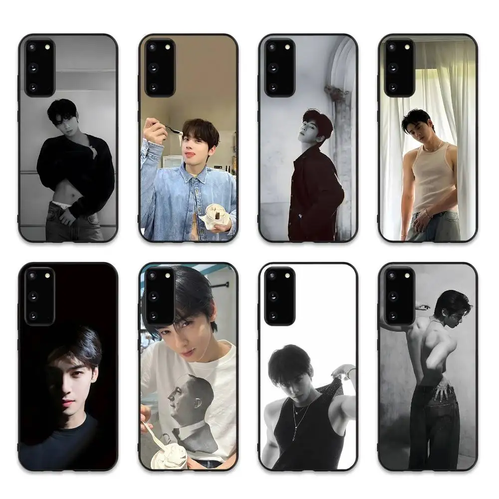 Funda de teléfono C-Cha Eun-woo para Samsung S 24 fe 25 Ultra plus 20 lite 21 30 22 23 24 22 Ultra 5G Fundas - imagen 3