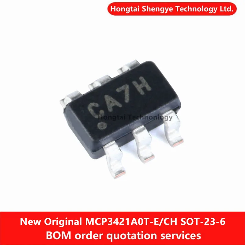 Nuevo Original MCP3421A0T-E/CH SOT-23-6 convertidor analógico a digital IC Chip
