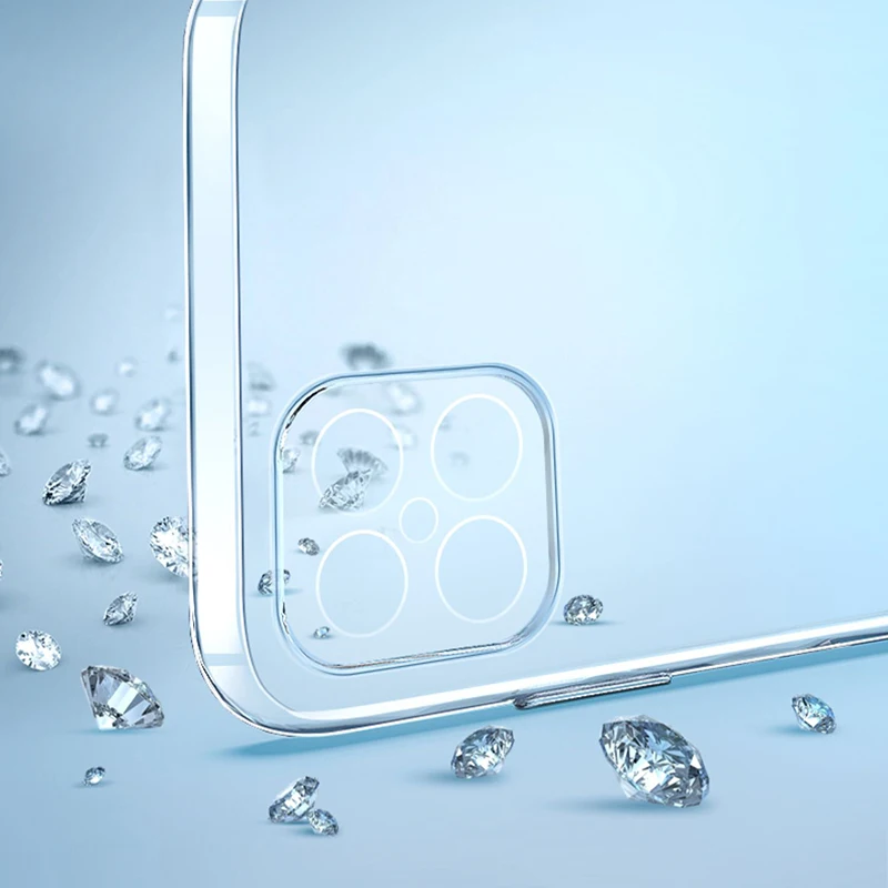 Funda de teléfono transparente Original para Huawei Nova Y60 Y61 Y70 Y71 Y90 Y91 Plus, funda protectora de lente 360, bolsa suave transparente a prueba de golpes - imagen 5