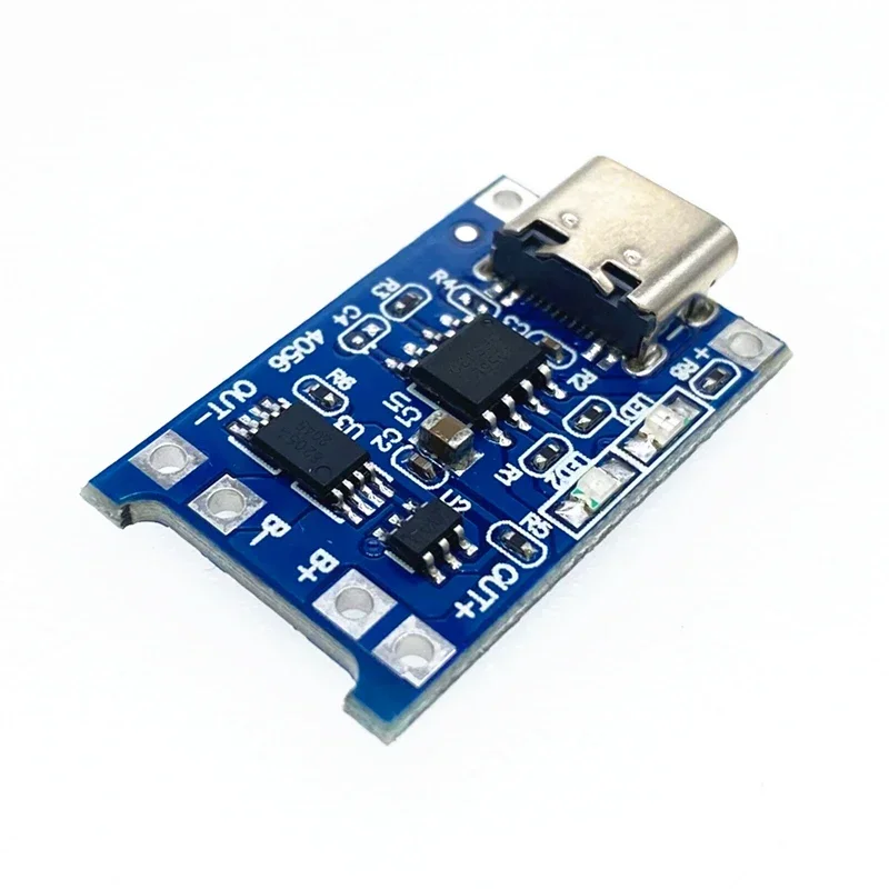 5 uds Micro Mini tipo c USB 5V 1A 18650 TP4056 módulo de cargador de batería de litio placa de carga con protección funciones duales - imagen 3
