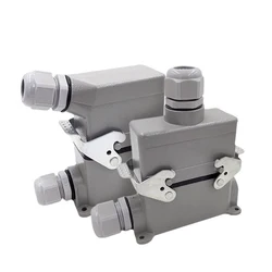 Conector Industrial 10 Pines 16A Conexión Tornillo HDC-HE-010
