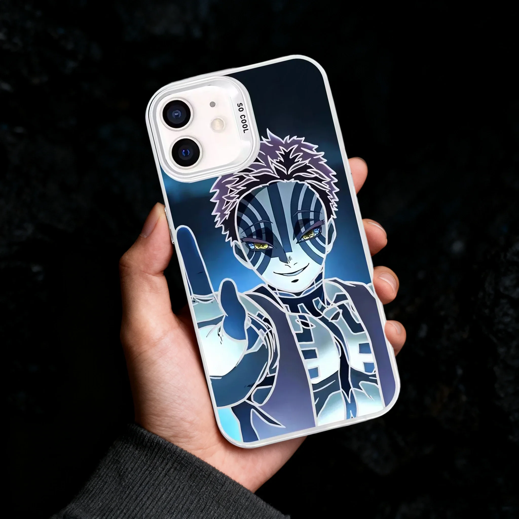 Funda de Anime cómic Akaza Demon Slayer para Samsung Galaxy S25 S24 S23 S22 Ultra S21 Plus S25 FE S24FE Note 20 Ultra 5G, mate - imagen 5