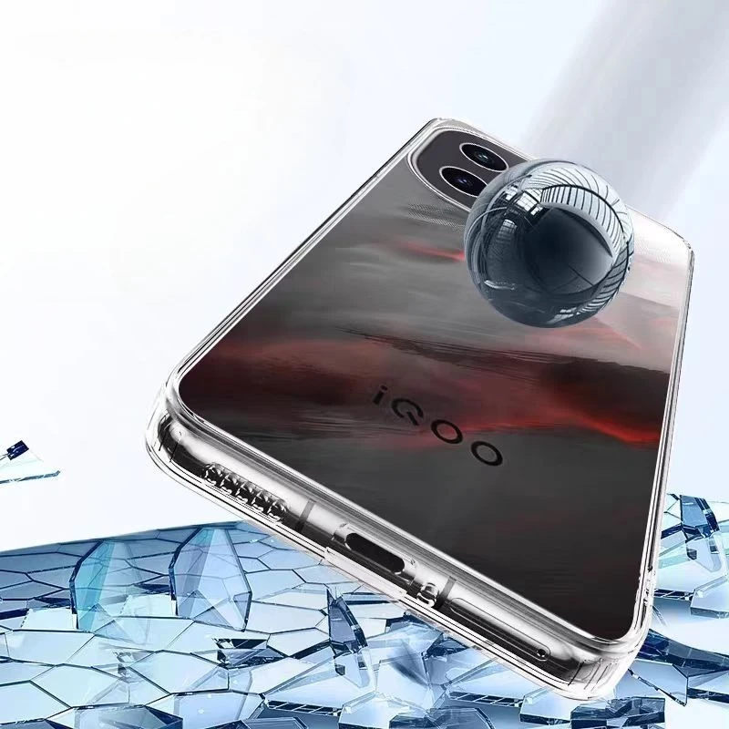 Funda de teléfono transparente ultrafina para Vivo iQOO 15, fundas de silicona TPU suave, funda trasera para iQOO15, carcasa protectora - imagen 3