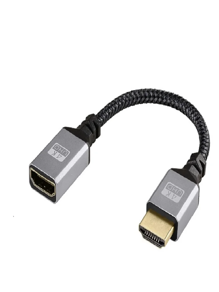 Cable Mini micro hdmi 4K macho a HDMI hembra Cable HDTVI HD 4K @ 60HZ V2.0 HDMI recto izquierdo derecho arriba abajo Cable de extensión HDMI - imagen 5