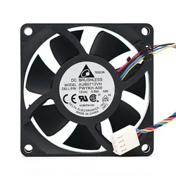 Ventilador Delta 12V PWM 70 mm con Control Térmico Automático