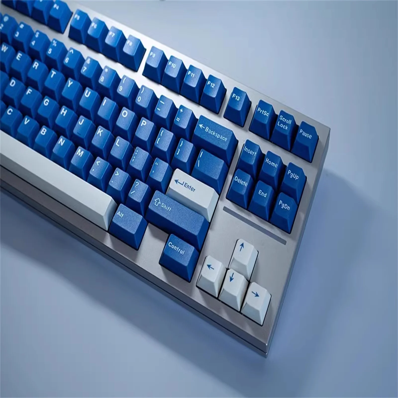 Juego de teclas GMK clásicas azules, teclas ABS de 172, teclas moldeadas de dos colores, teclas de altura de cereza para teclado mecánico MX Switch - imagen 4