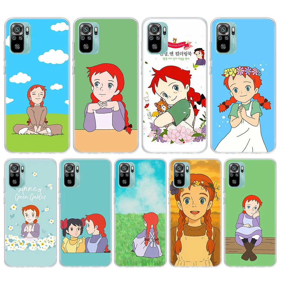 A-Anne Of Green Gables Shirley funda de teléfono para Xiaomi Redmi 12 12C 13 13C 14C 10 10A 10C 9 9A 9C 9T 8 8A 7 7A 6 6A K70 K60 K20 K4
