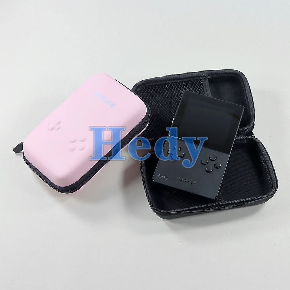 1 Uds. Para consola de juegos portátil de bolsillo analógico, bolsa de almacenamiento para reproductor portátil, accesorios duros para AP EVA, estuche rígido de llave convexa - imagen 2