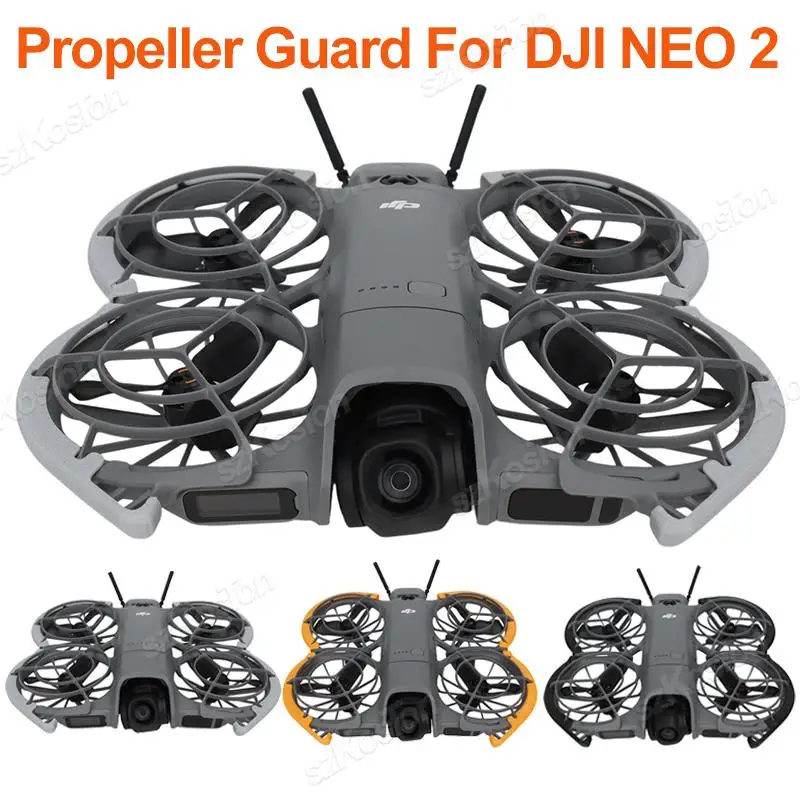 Protector de hélice para DJI Neo 2, cubierta protectora de parachoques anticolisión, anillo de impacto para accesorios de Dron DJI Neo 2 - imagen 2