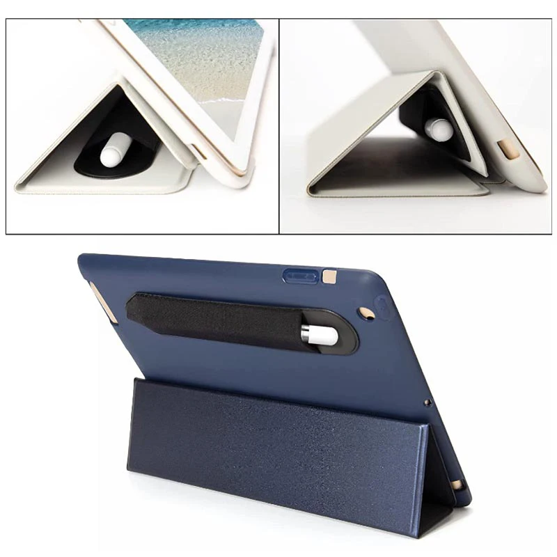 Estuche adhesivo para tableta, funda para lápiz táctil, soporte para iPad, 2, 1 - imagen 5