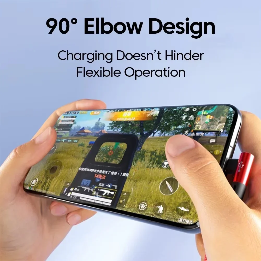 Cable tipo C de 66W con codo de 90 grados, Cable de datos para cargador de teléfono de carga rápida para iPhone, Samsung, Xiaomi, Huawei, Cable de carga rápida 3 en 1 - imagen 4