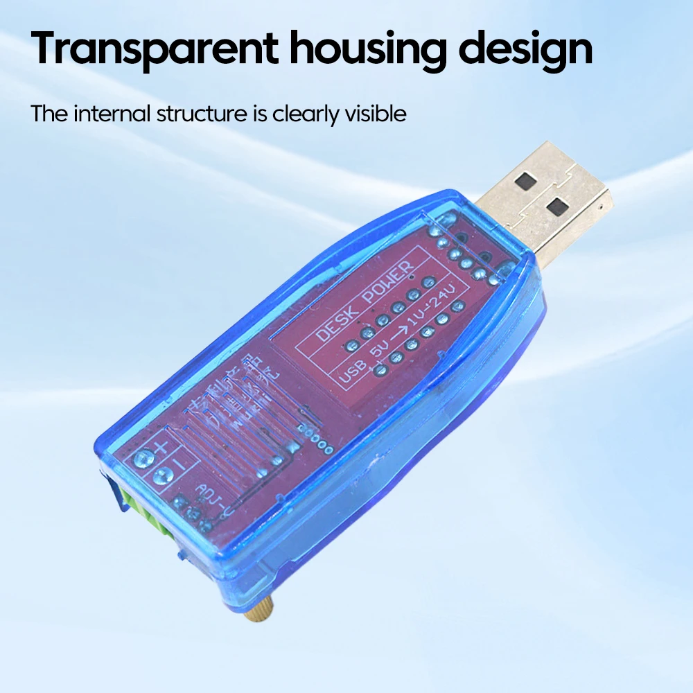 Módulo de fuente de alimentación reductor/abajo USB de 5V a 3,3 V 9V 12V 24V LED DC-DC Boost Buck convertidor salida 1,0 V-24V potenciómetro ajustable - imagen 5