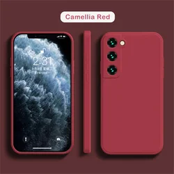 Funda Silicona Líquida Samsung S23 S22 S20 Note20 – Ajuste Perfecto