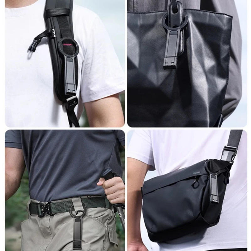 Trípode de aleación para teléfono, mosquetón montado, trípode magnético de doble cara, soporte de mango de teléfono para iPhone, Huawei, Xiaomi, nuevo 2025 - imagen 3