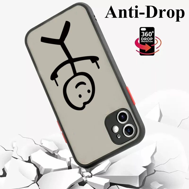 Funda Matchman de dibujos animados para Samsung Galaxy S24 S22 Plus S21 FE S23 Ultra A14 A34 A54 A52 A53 A13 A32 A55 A15 A35 cubierta dura mate - imagen 4