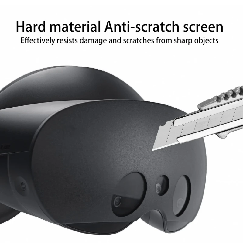 Cubierta protectora de plástico para gafas Quest Pro VR, carcasa para auriculares, K1KF - imagen 3